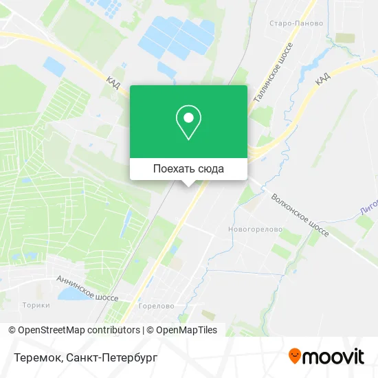 Карта Теремок