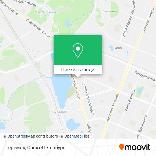 Карта Теремок