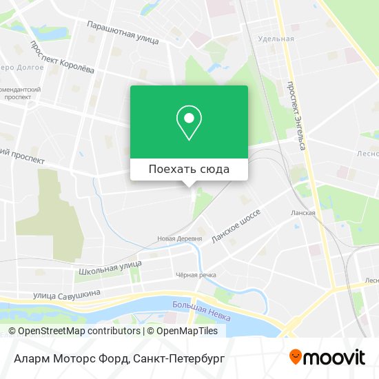 Карта Аларм Моторс Форд