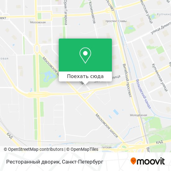 Карта Ресторанный дворик