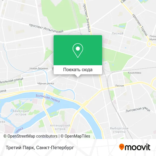 Карта Третий Парк