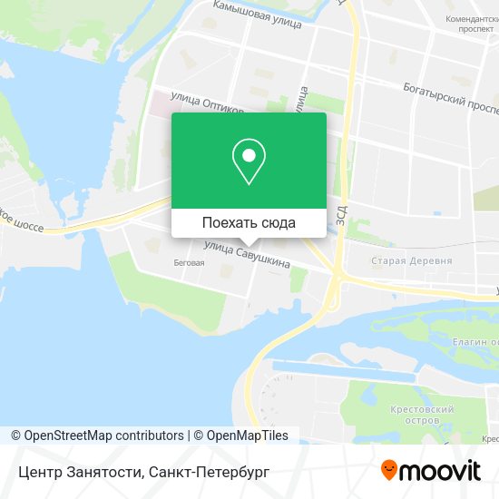 Карта Центр Занятости