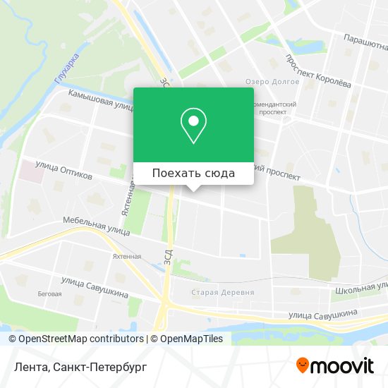 Карта Лента