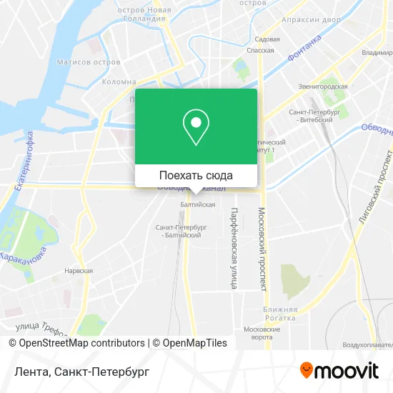 Карта Лента