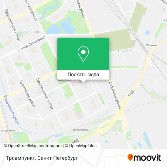 Карта Травмпункт