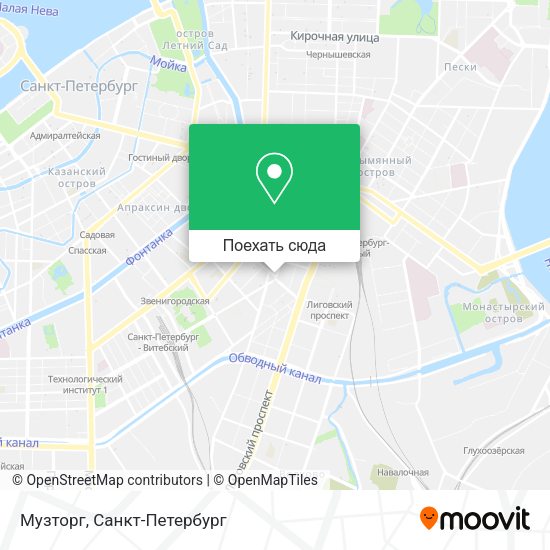 Карта Музторг