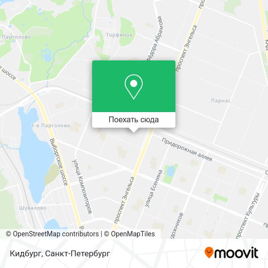 Карта Кидбург