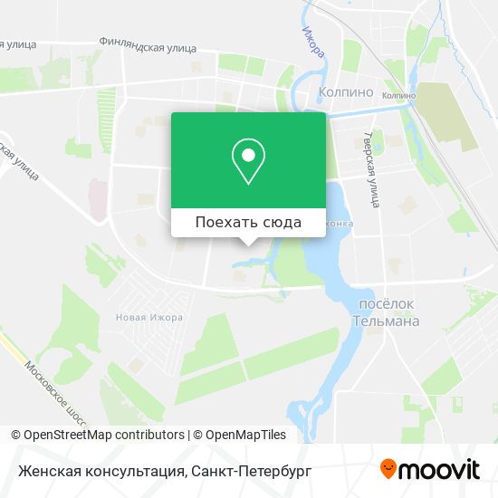 Карта Женская консультация