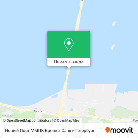 Карта Новый Порт ММПК  Бронка