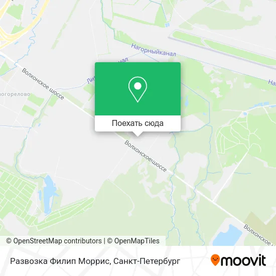 Карта Развозка Филип Моррис