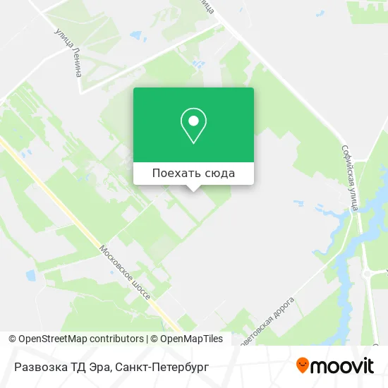 Карта Развозка ТД Эра