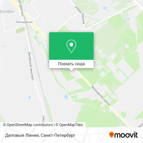 Карта Деловые Линии