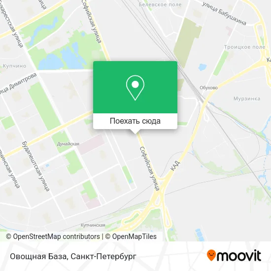 Карта Овощная База
