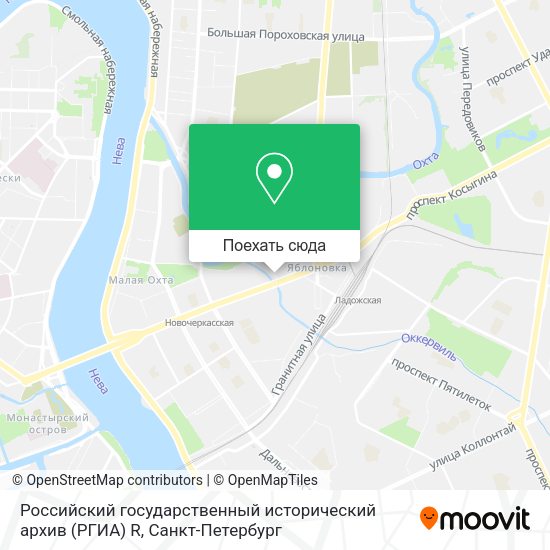 Карта Российский государственный исторический архив (РГИА) R