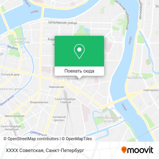 Карта ХХХХ Советская