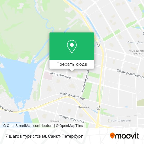 Карта 7 шагов туристская
