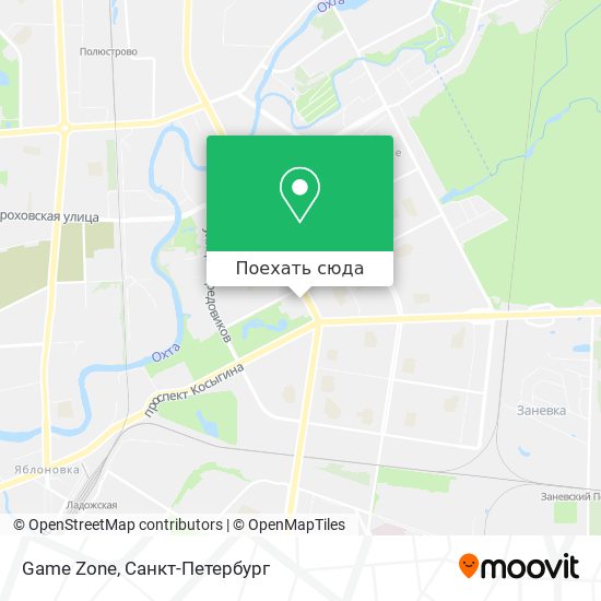 Карта Game Zone
