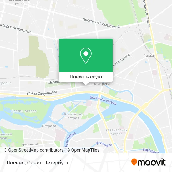 Карта Лосево