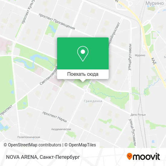 Карта NOVA ARENA