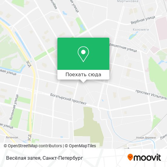 Карта Весёлая затея