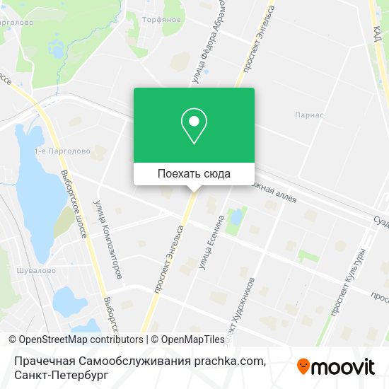Карта Прачечная Самообслуживания prachka.com