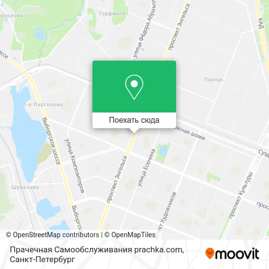 Карта Прачечная Самообслуживания prachka.com