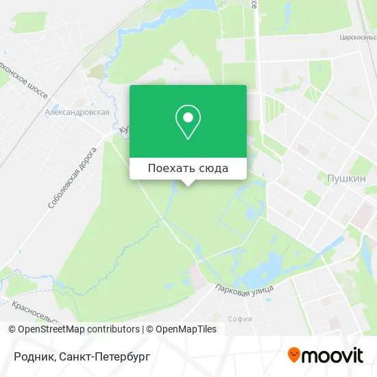Карта Родник