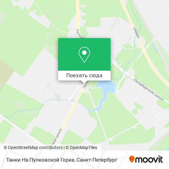 Карта Танки На Пулковской Горке