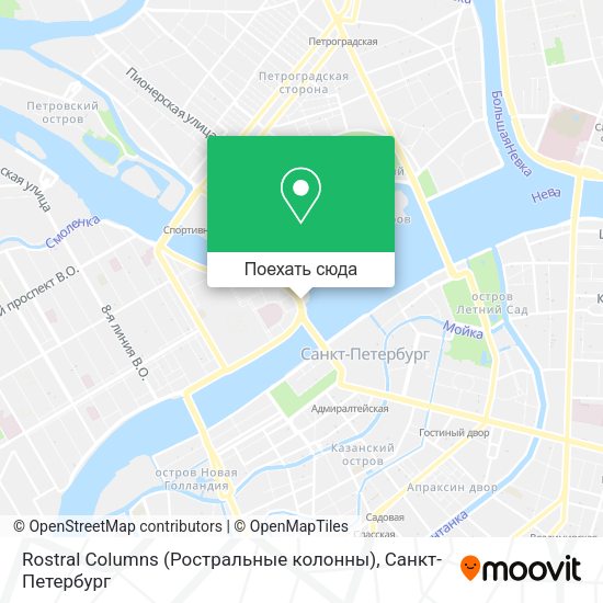 Карта Rostral Columns (Ростральные колонны)