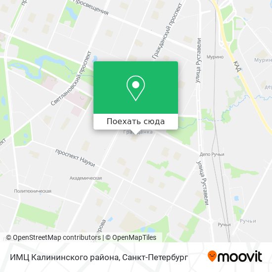 Карта ИМЦ Калининского района