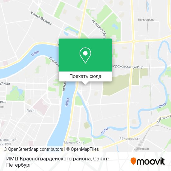 Карта ИМЦ Красногвардейского района