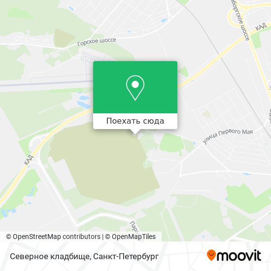 Северное кладбище санкт петербург карта как доехать