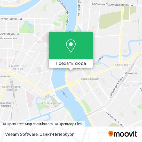 Карта Veeam Software