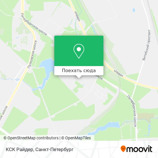 Карта КСК Райдер