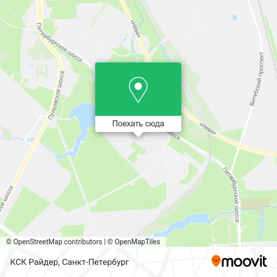 Карта КСК Райдер