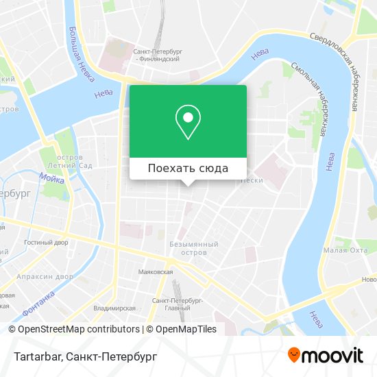 Карта Tartarbar
