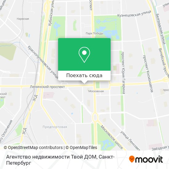 Карта Агентство недвижимости Твой ДОМ