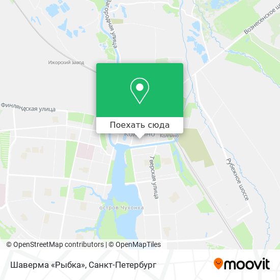 Карта Шаверма «Рыбка»