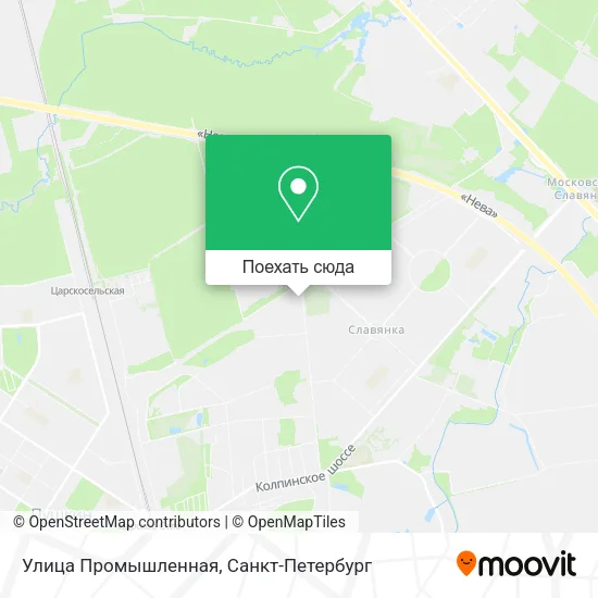 Карта Улица Промышленная