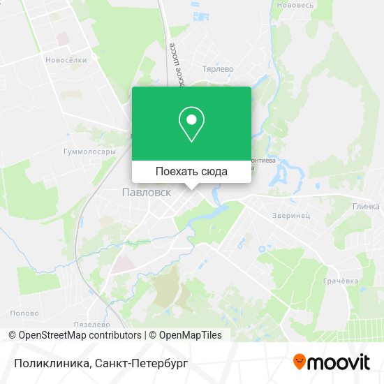 Карта Поликлиника