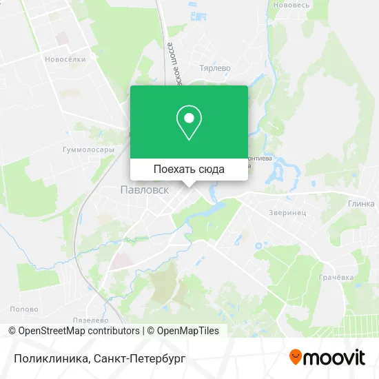 Карта Поликлиника