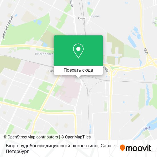 Карта Бюро судебно-медицинской экспертизы