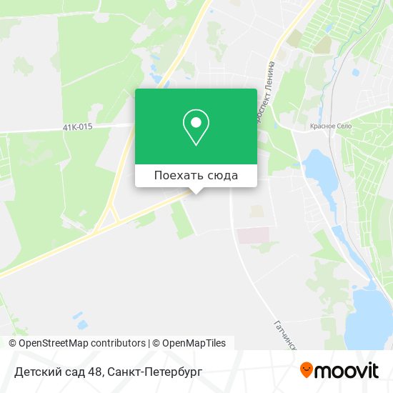 Карта Детский сад 48