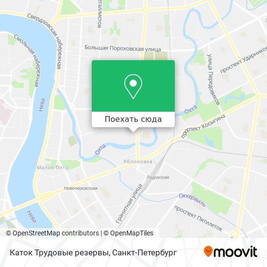 Карта Каток  Трудовые резервы