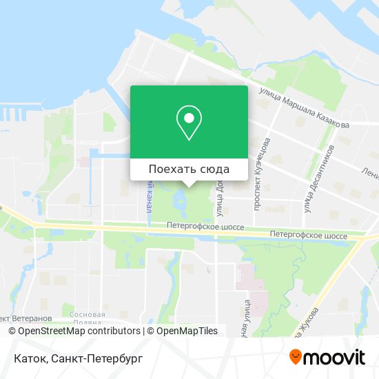 Карта Каток