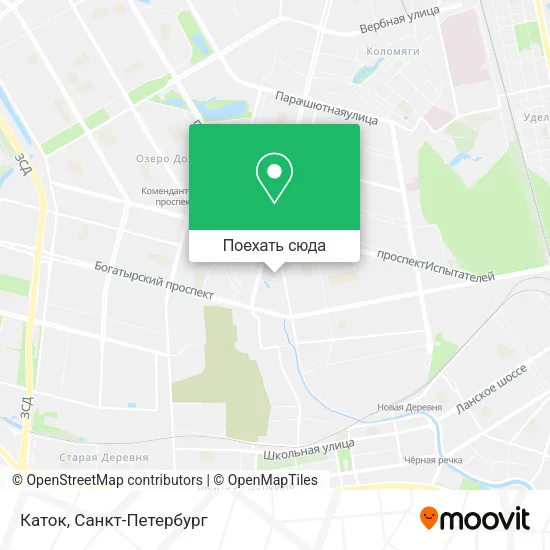 Карта Каток