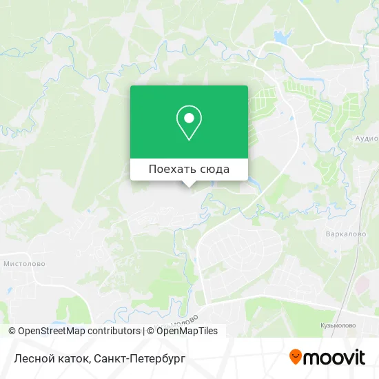 Карта Лесной каток
