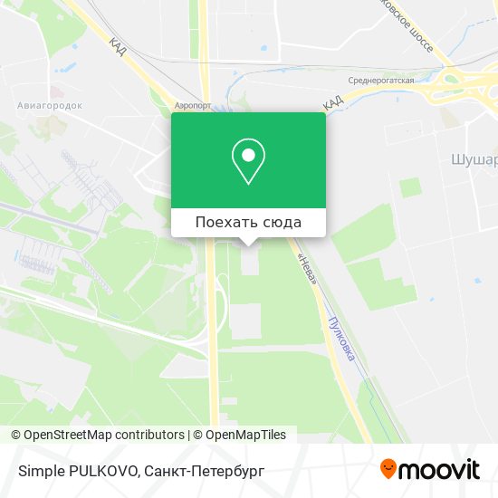 Карта Simple PULKOVO