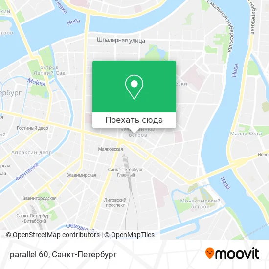 Карта parallel 60