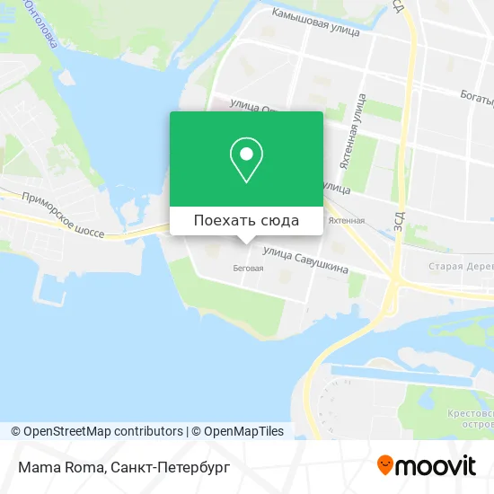 Карта Mama Roma